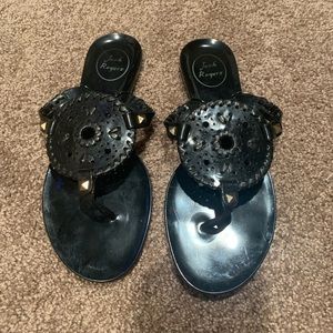 Jack Roger’s Jelly Black Sandals